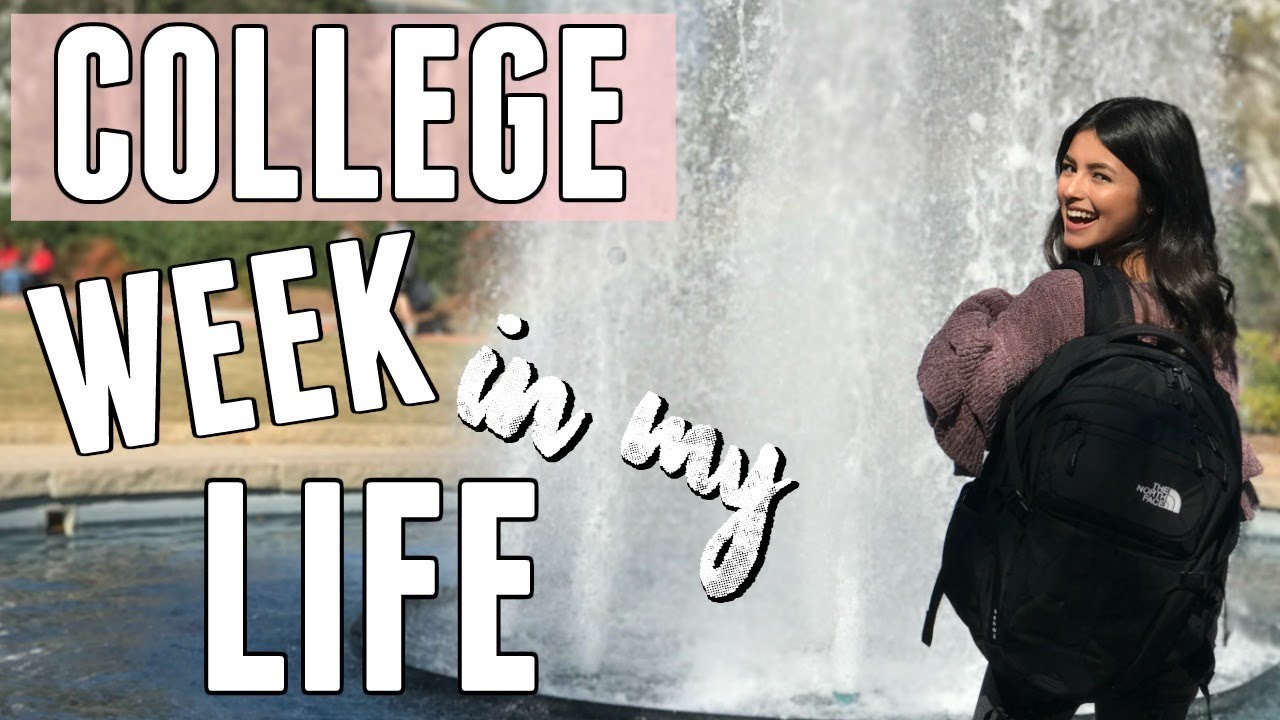 college week in my life: a productive week