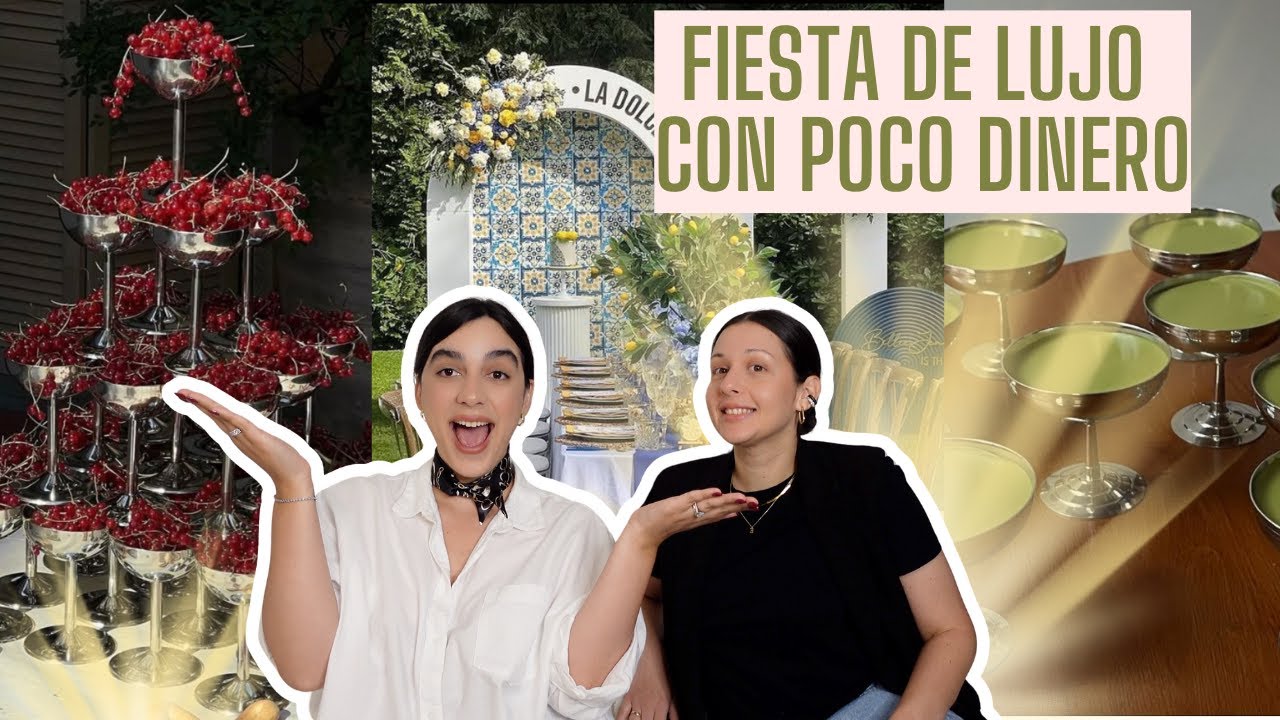 🤑Cómo organizar FIESTA con POCO DINERO 😱