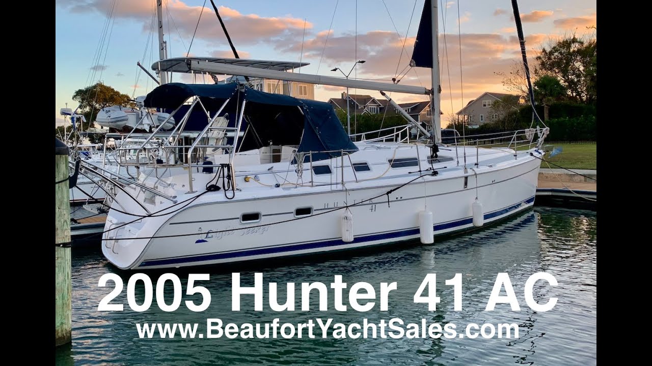 For Sale - 2005 Hunter 41 AC - Beaufort Yacht Sales - $118,500