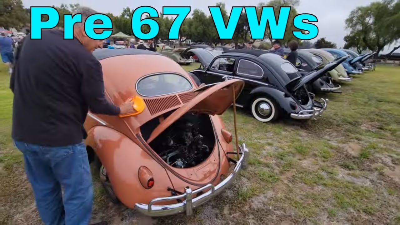 SOLVANG  VW Classic CAR SHOW Veteran- Treffen meet in the middle Split window 2024