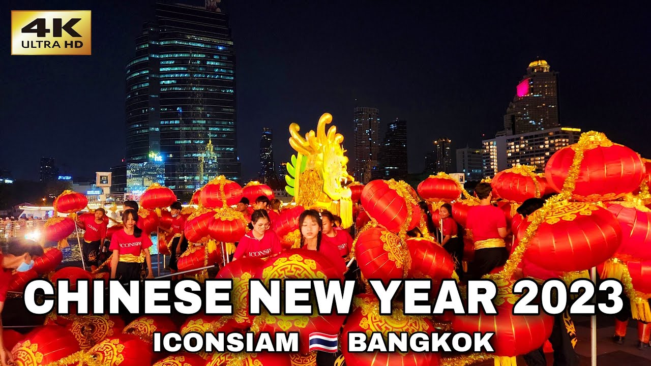 Chinese New Year 2023 (ตรุษจีน2566) Lion Dance & Dragon Dance in Bangkok &bull; Thailand 4K