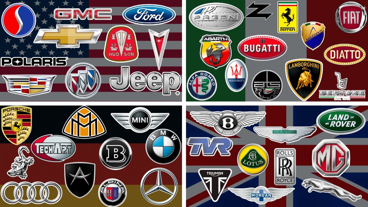 CAR BRANDS AND MODELS FROM USA🇺🇸 ITALY 🇮🇹 GERMANY🇩🇪ENGLAND🇬🇧