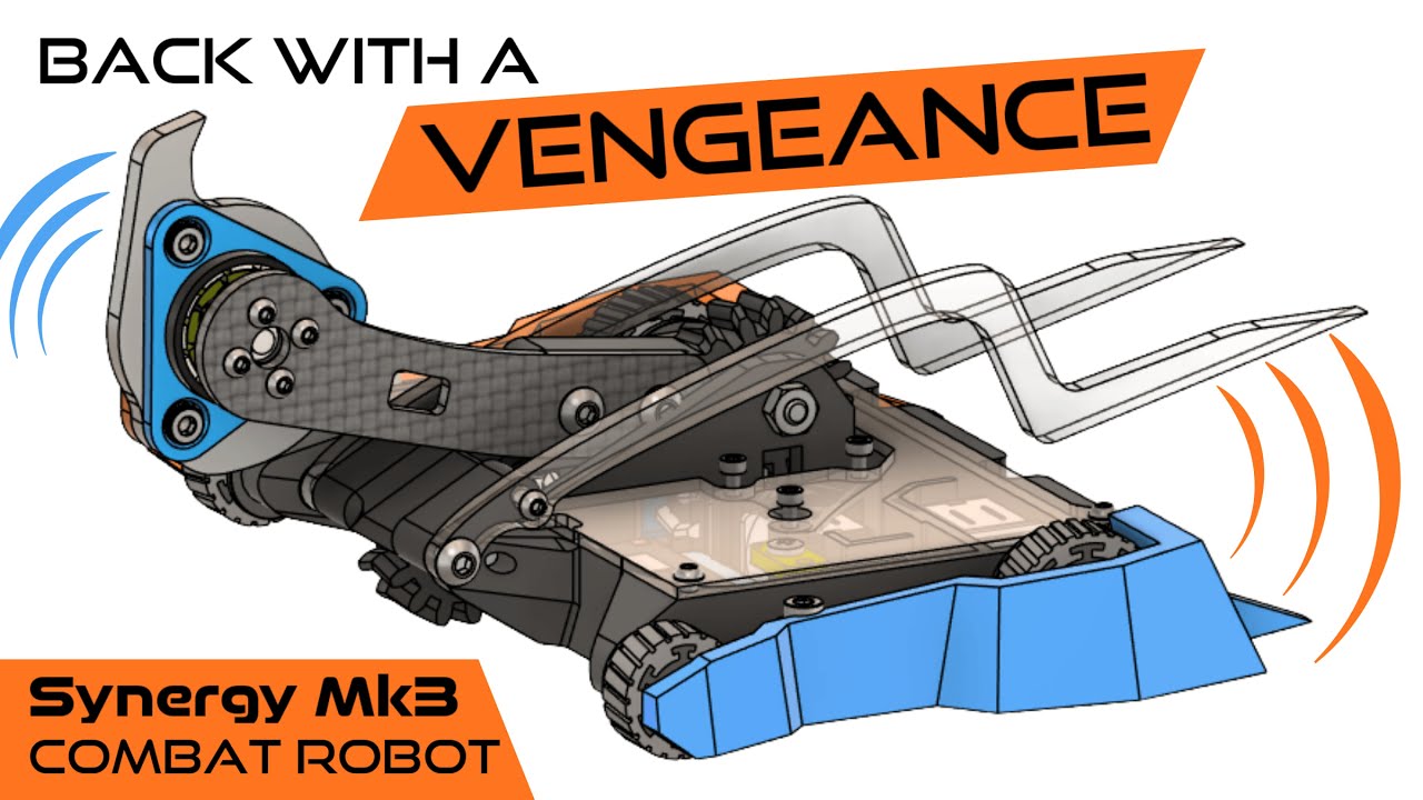 Overhauling My Most Complex Combat Robot - Synergy Mk3 Dev