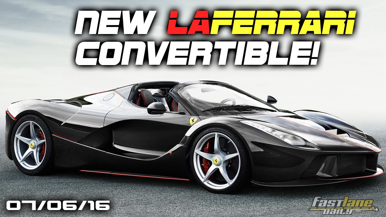 LaFerrari Convertible, Aston Martin Red Bull Hypercar, Rolls-Royce Phantom Teaser - Fast Lane Daily