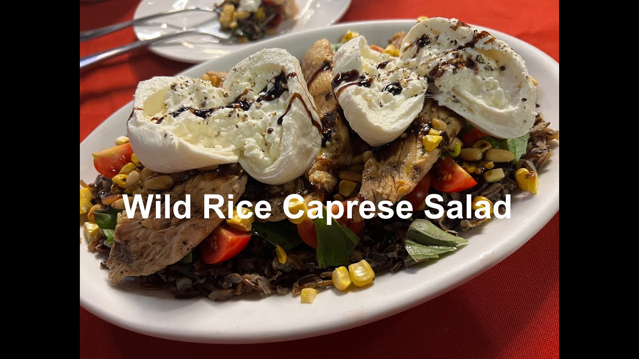 How to make Wild Rice Caprese Salad and work on your marriage at the same time.