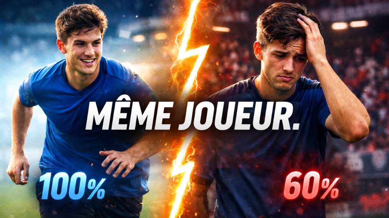 Pourquoi tu perds tes moyens en match (alors que tu as le niveau)