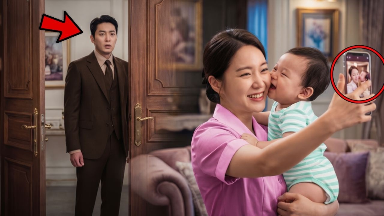 Cold CEO returns for his phone and can’t believe what he sees the cleaner doing | KOREAN DRAMA