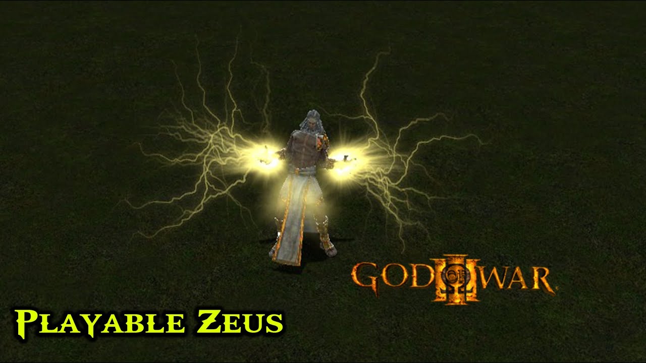 Playable Zeus From God of War 3 In Garry's Mod