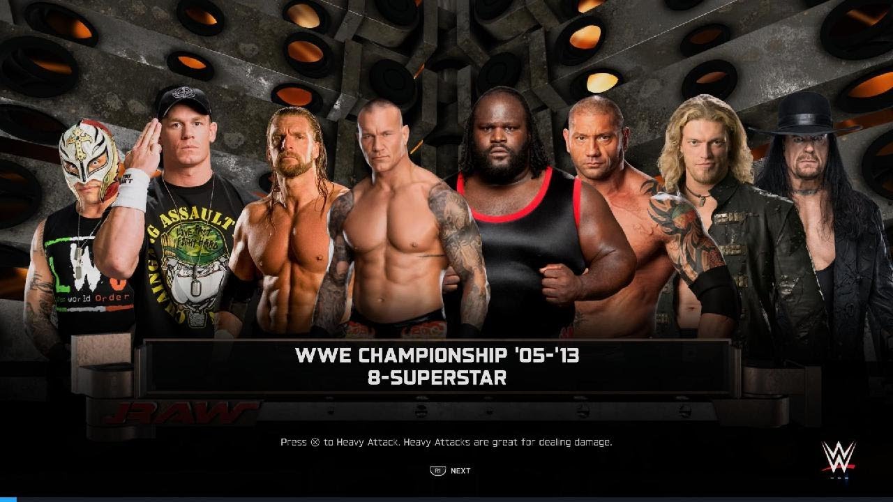 WWE 2K25 - 8 Man Elimination Match for the WWE Championship