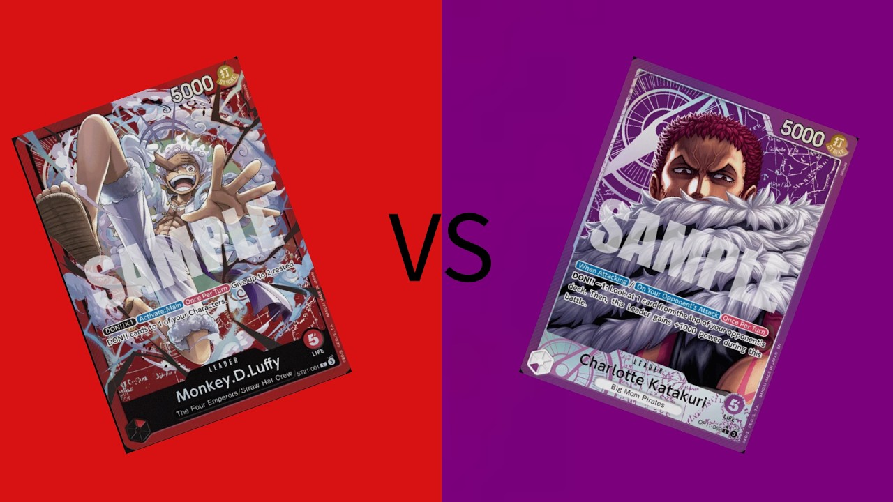 Round 1: R Luffy VS P Katakuri