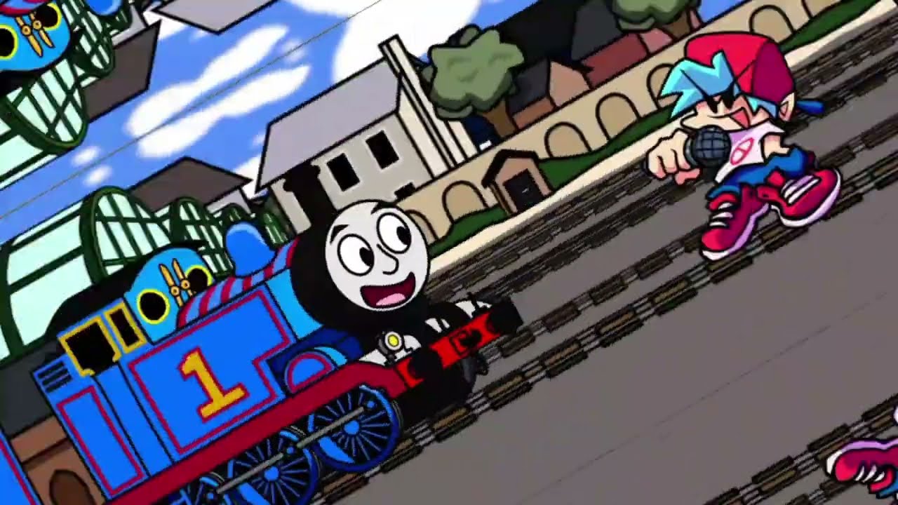 friday night Funkin jetengine but sing it Thomas vs boyfriend 