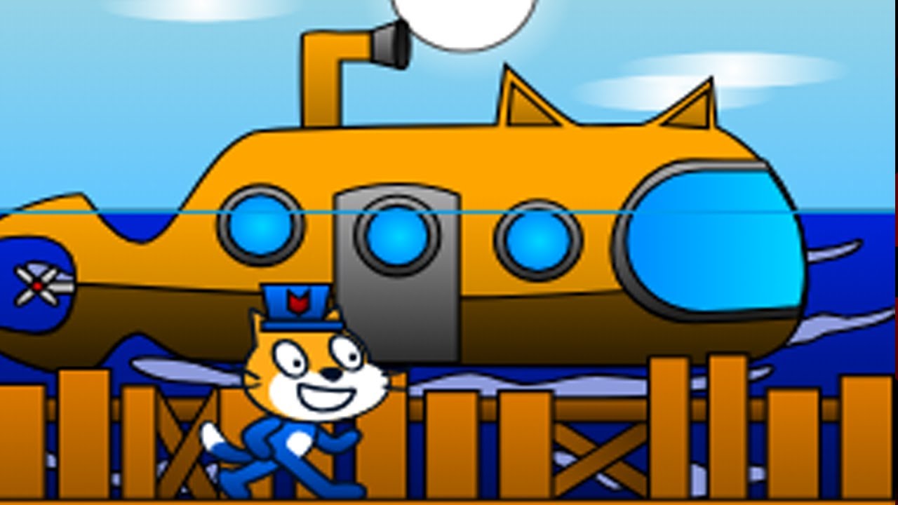 I Played A Scary Submarine Game On Scratch...