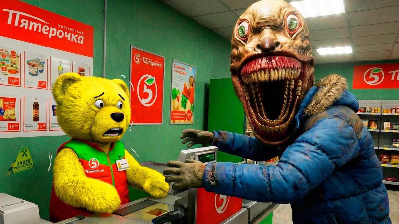 Новый Zoochosis + ФНАФ в Пятерочке 🔥 Hellmart