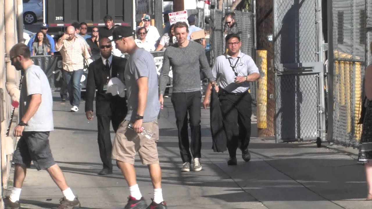 Dax Sheperd arriving to Jimmy Kimmel Live