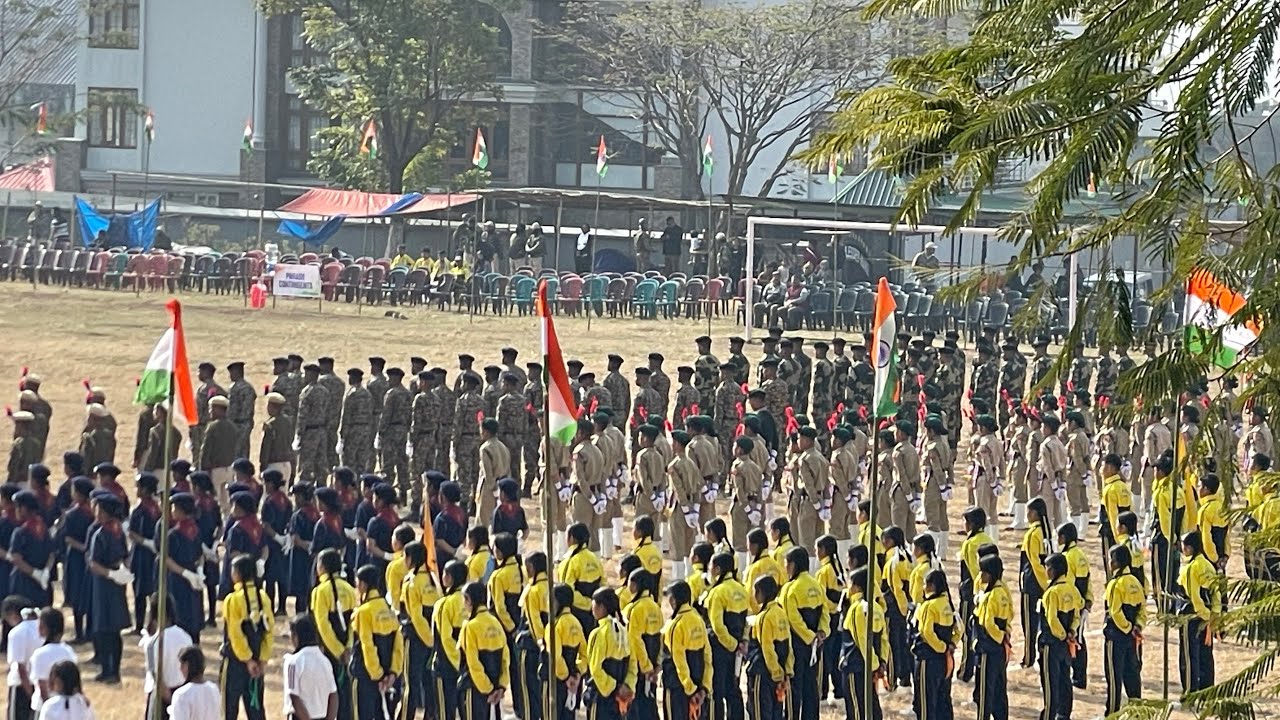 26/2025 Republic day 🇮🇳 Kangpokpi Thomas ground