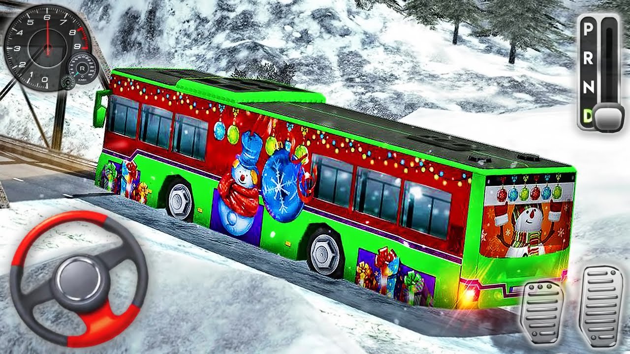 Offroad Hill Bus Driving Simulator - Mountains Duty Coach Driver - Android GamePlay