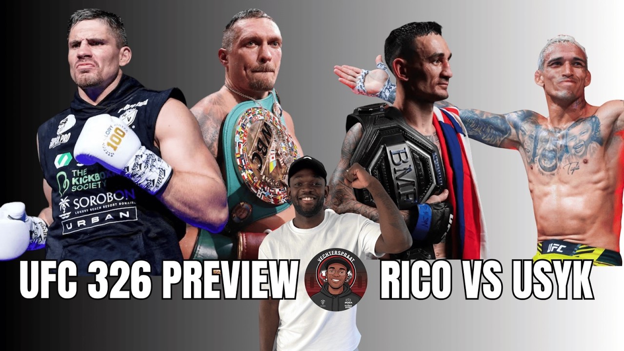 CHARLES OLIVEIRA THE NEXT BMF CHAMP? UFC 326 PREVIEW l RICO VERHOEVEN VS OLEKSANDR USYK