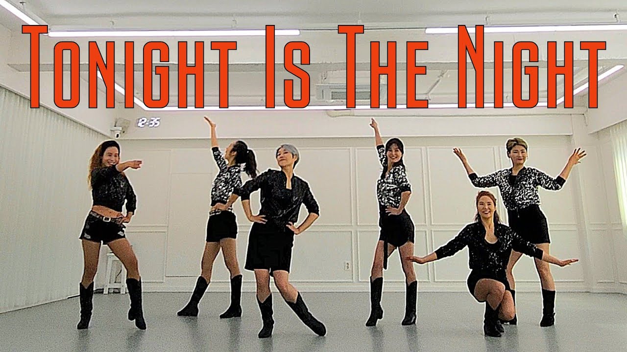 Tonight Is The Night LineDance/초급라인댄스/Choreo: Mark Furnell, Chris Godden/Music:Yeah 3X - Chris Brown