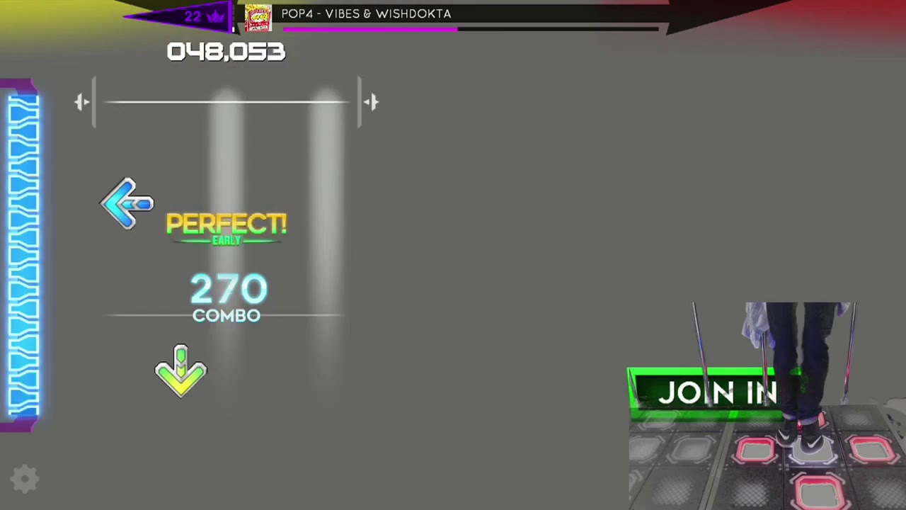 Stepmaniax: POP4 (93,687; FC)