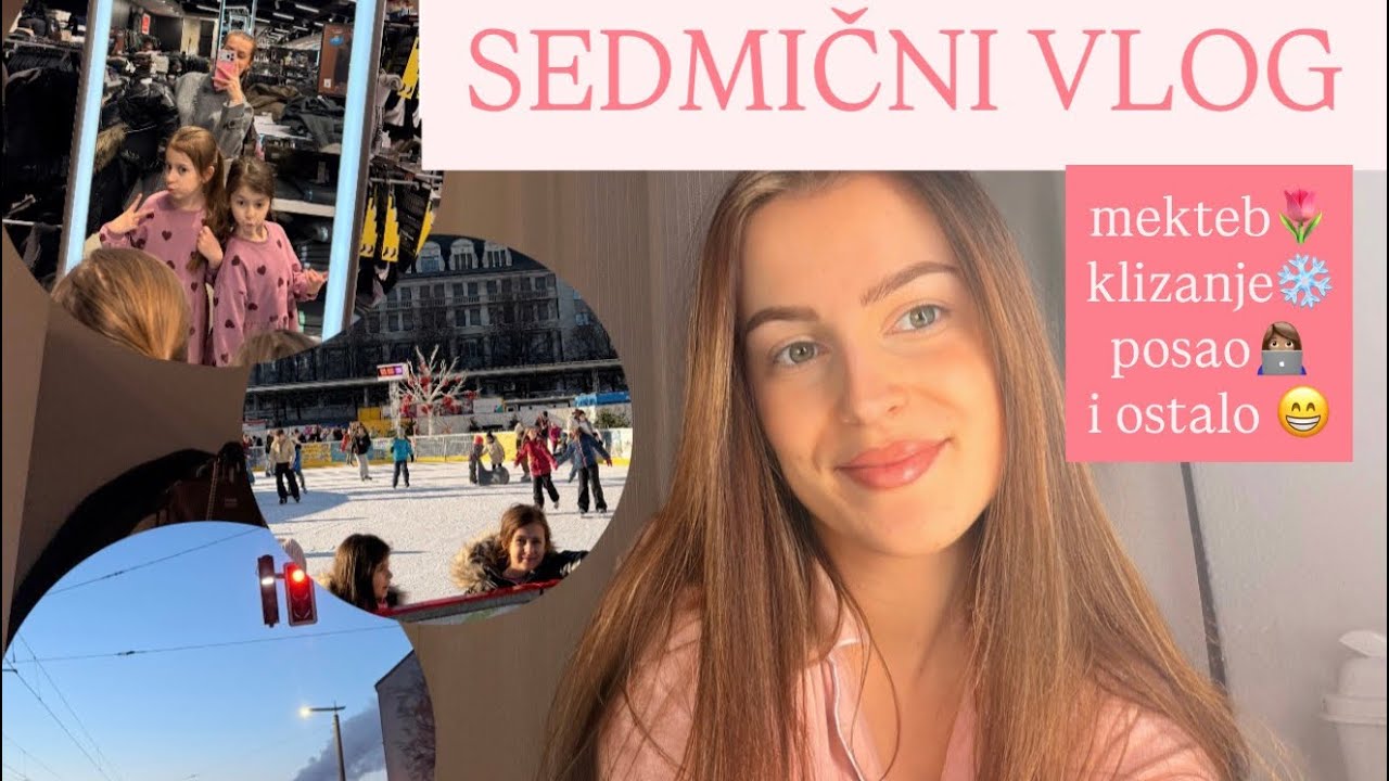 VLOG: šetnja Leipzig-om ✨/ idemo na klizanje❄️ / mekteb 🌷