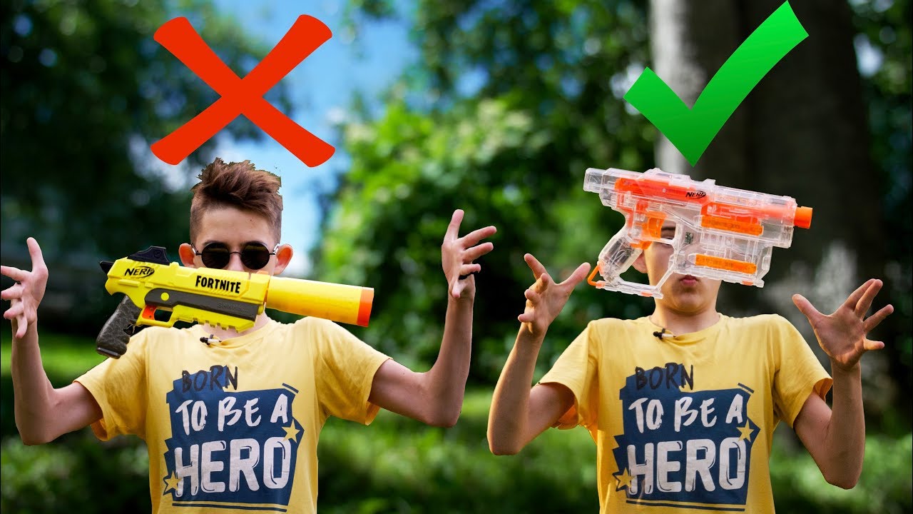 Bitwa miotacze // нерф shadow VS fornite SPL // Nerf 2019 // Дизмон