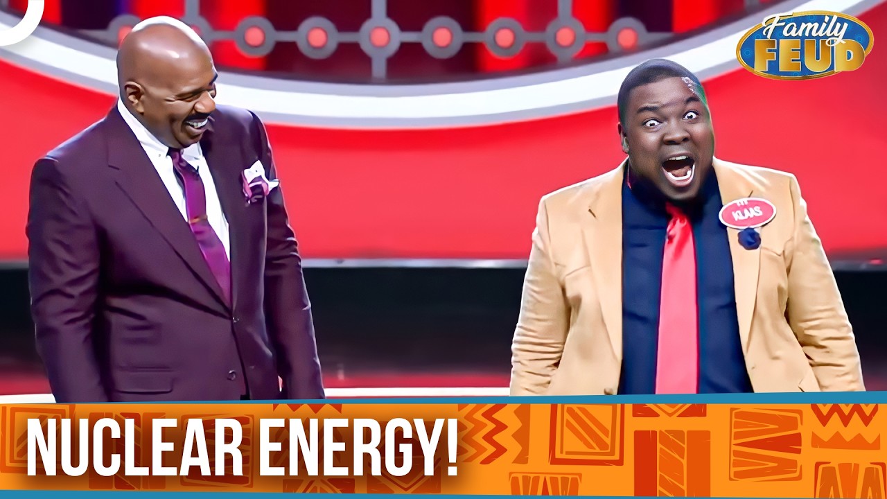 Steve Could Not CONTROL This Guy | Fast Money | Family Feud Classics