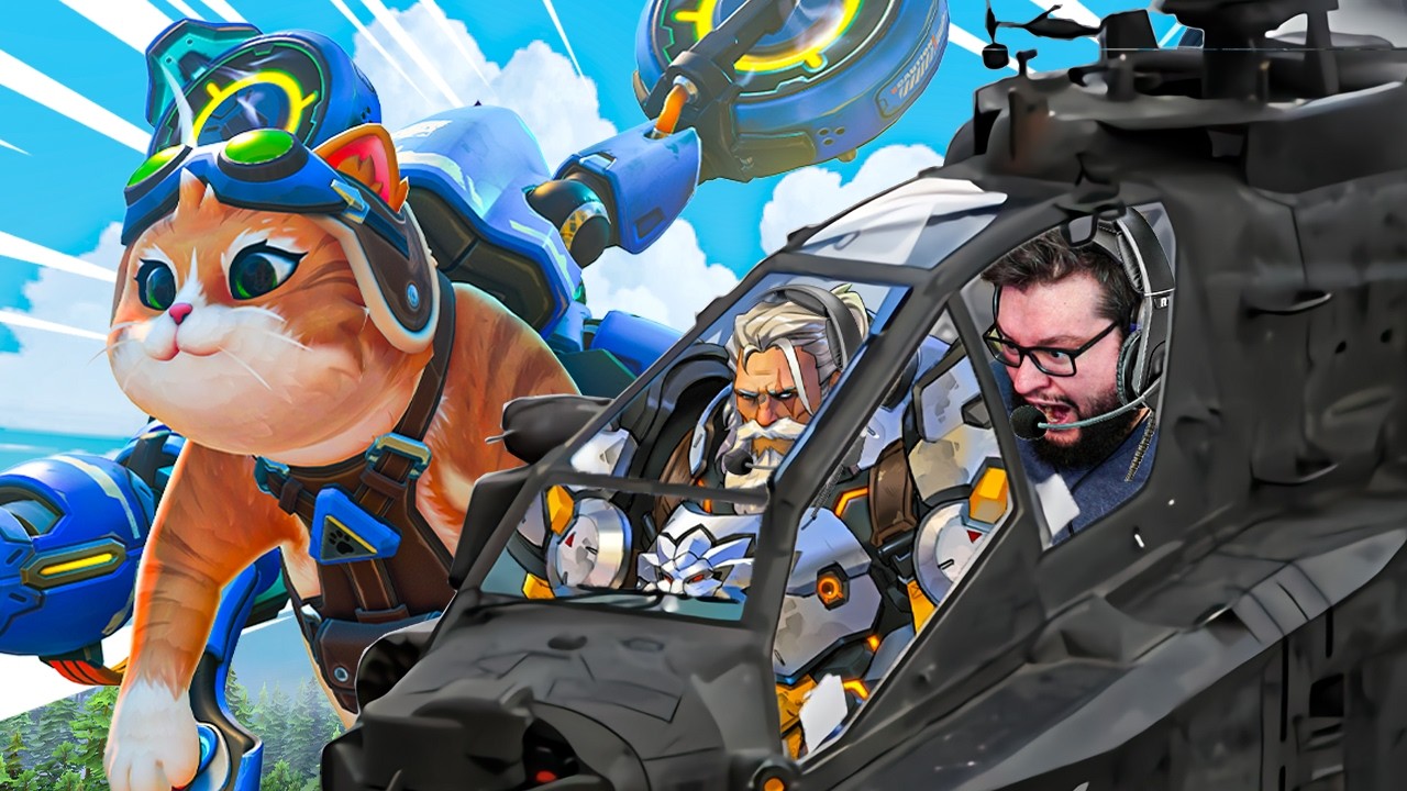 We Made Reinhardt Fly In Overwatch