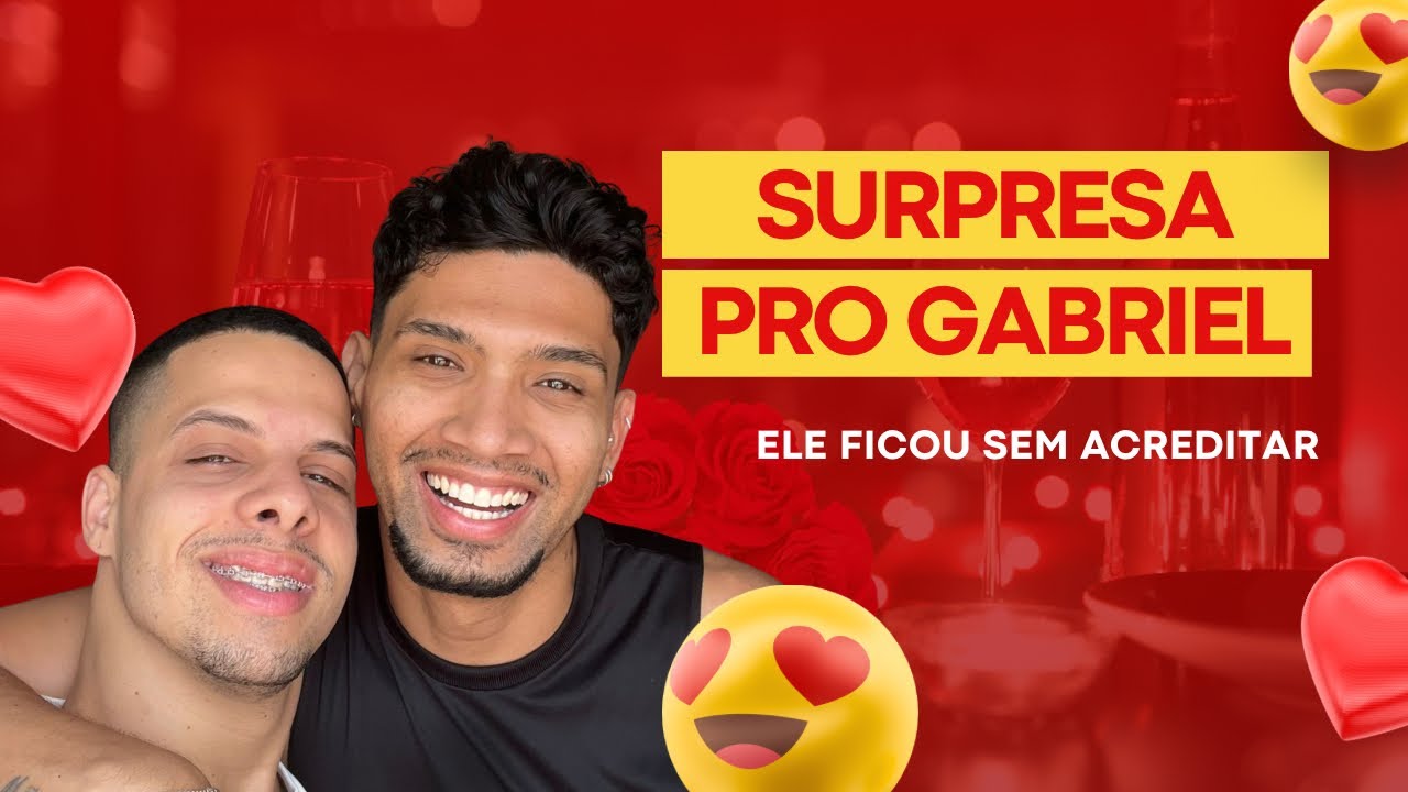 Ele Não Esperava Por Isso… Surpresa Especial pro Gabriel!
