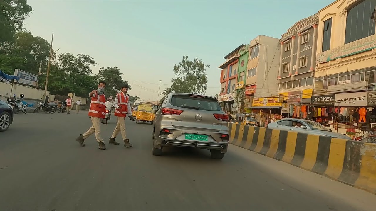 Evening Office Rush: Microsoft (Wipro Circle) to Beeramguda Traffic