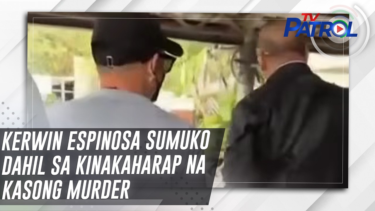 Kerwin Espinosa sumuko dahil sa kinakaharap na kasong murder | TV Patrol