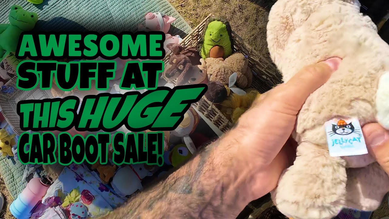 I Tried A New GIANT Car Boot Sale And Was NOT Disappointed