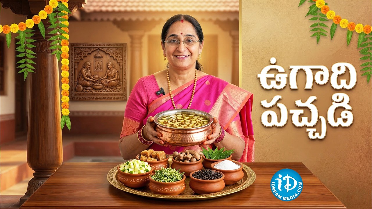 2026 శ్రీ పరాభవ నామ సంవత్సరం ఉగాది పచ్చడి | Ramaa Raavi Ugadi Pachadi Preparation | iDream Tirupati