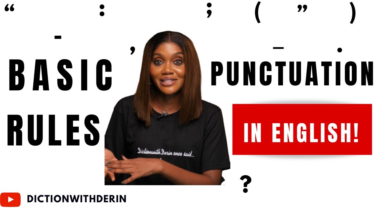 PUNCTUATION IN ENGLISH | HOW TO USE PUNCTUATION MARKS CORRECTLY | ENGLISH PUNCTUATION GUIDE