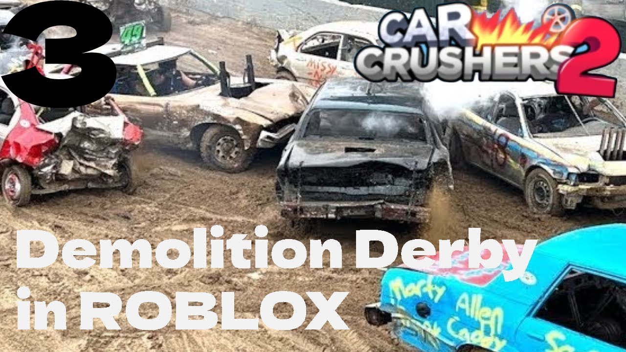 Demolition Derby in Car Crushers 2 Part 3