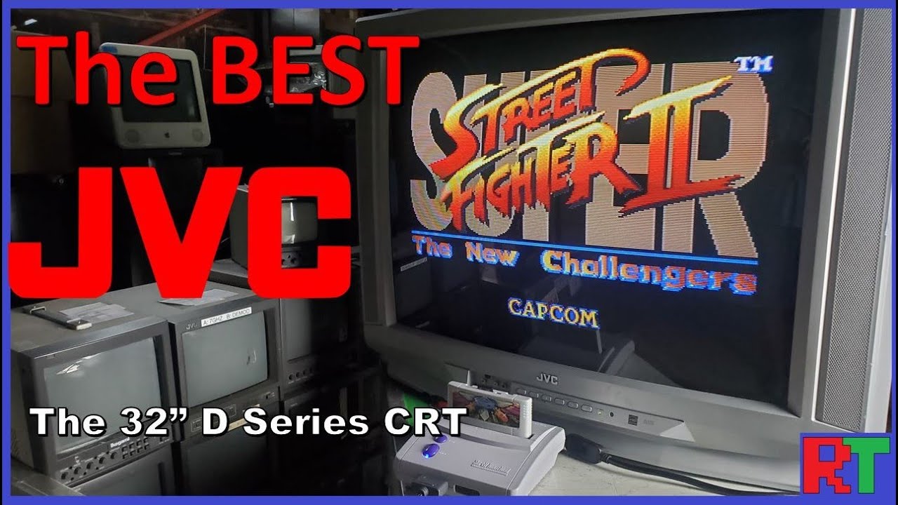 The Biggest CRTs still in use: The JVC AV-32D305 D series TV