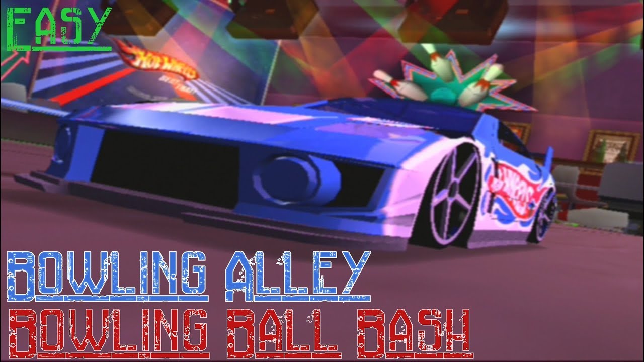 Hot Wheels: Beat That! Bowling Alley: Eliminator: Bowling Ball Bash (Easy)