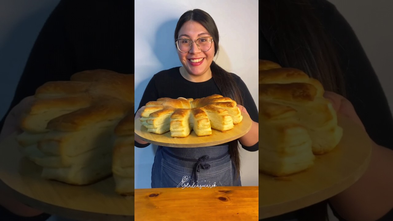 Cremona s&uacute;per crocante y hojaldrada con solo 5 ingredientes 🔥 #receta #shots #viral  #food