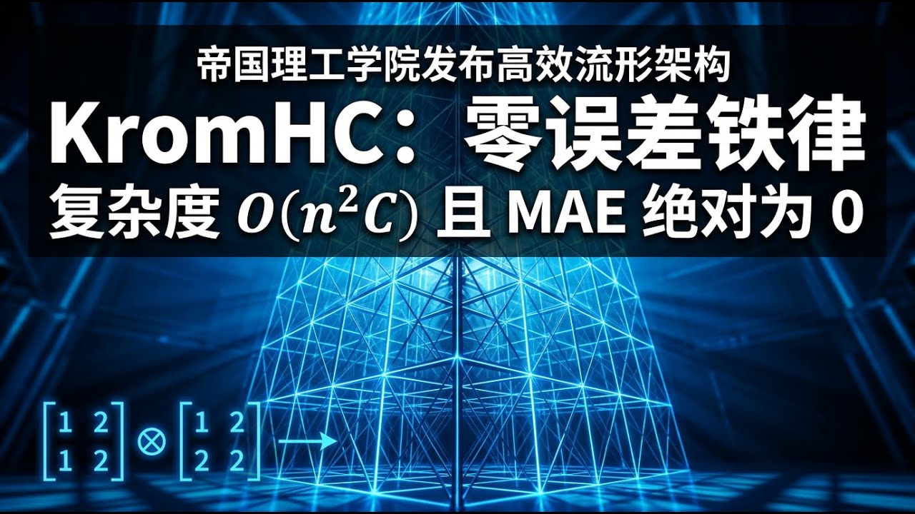 拒绝误差累积，KromHC 凭借精确双随机性铁律，定义下一代高效流形约束架构