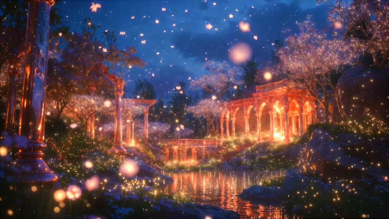 Radiant Starlit Sanctuary for Deep Sleep ✧ Serene Healing Rest