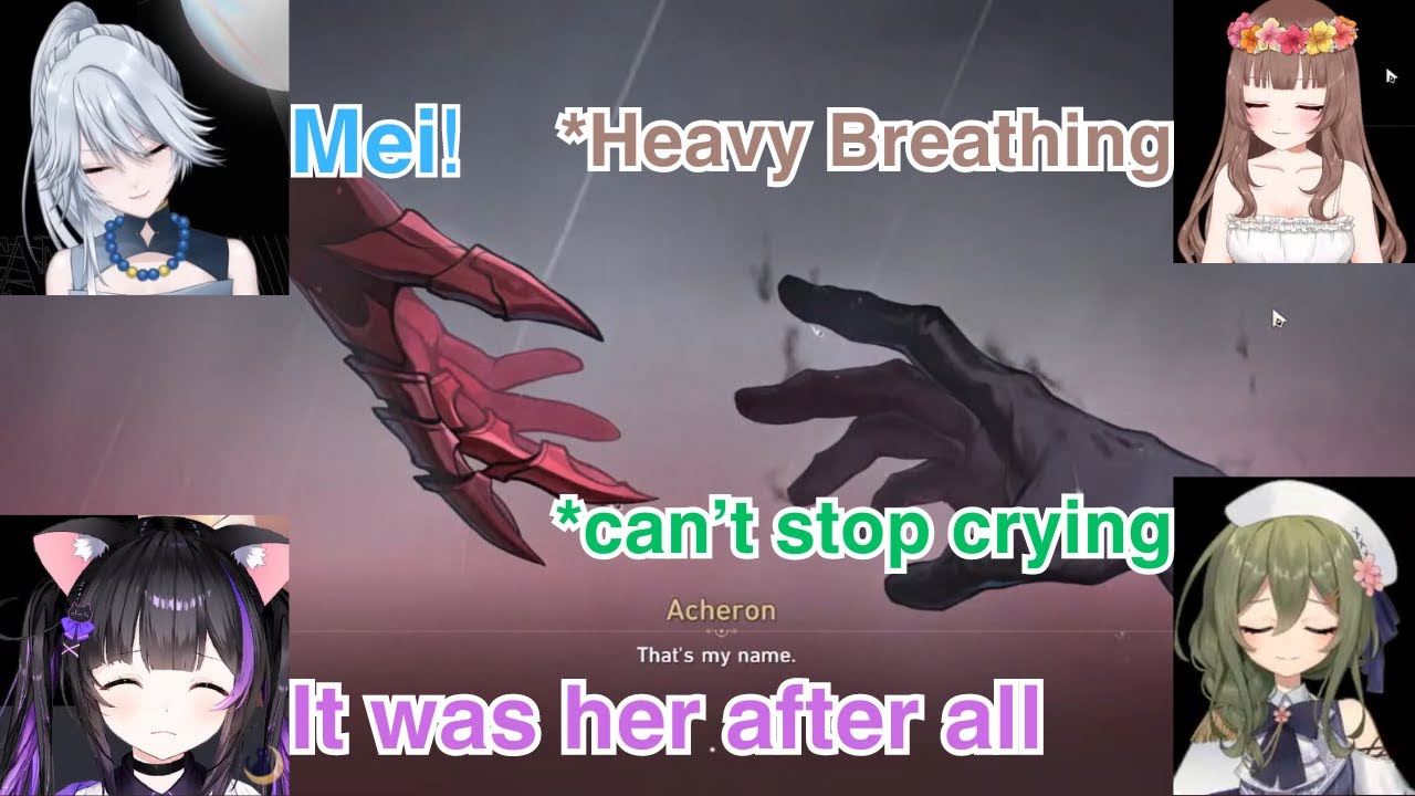 Japanese Streamers gets crazy over Acheron's Real Name | Honkai Star Rail