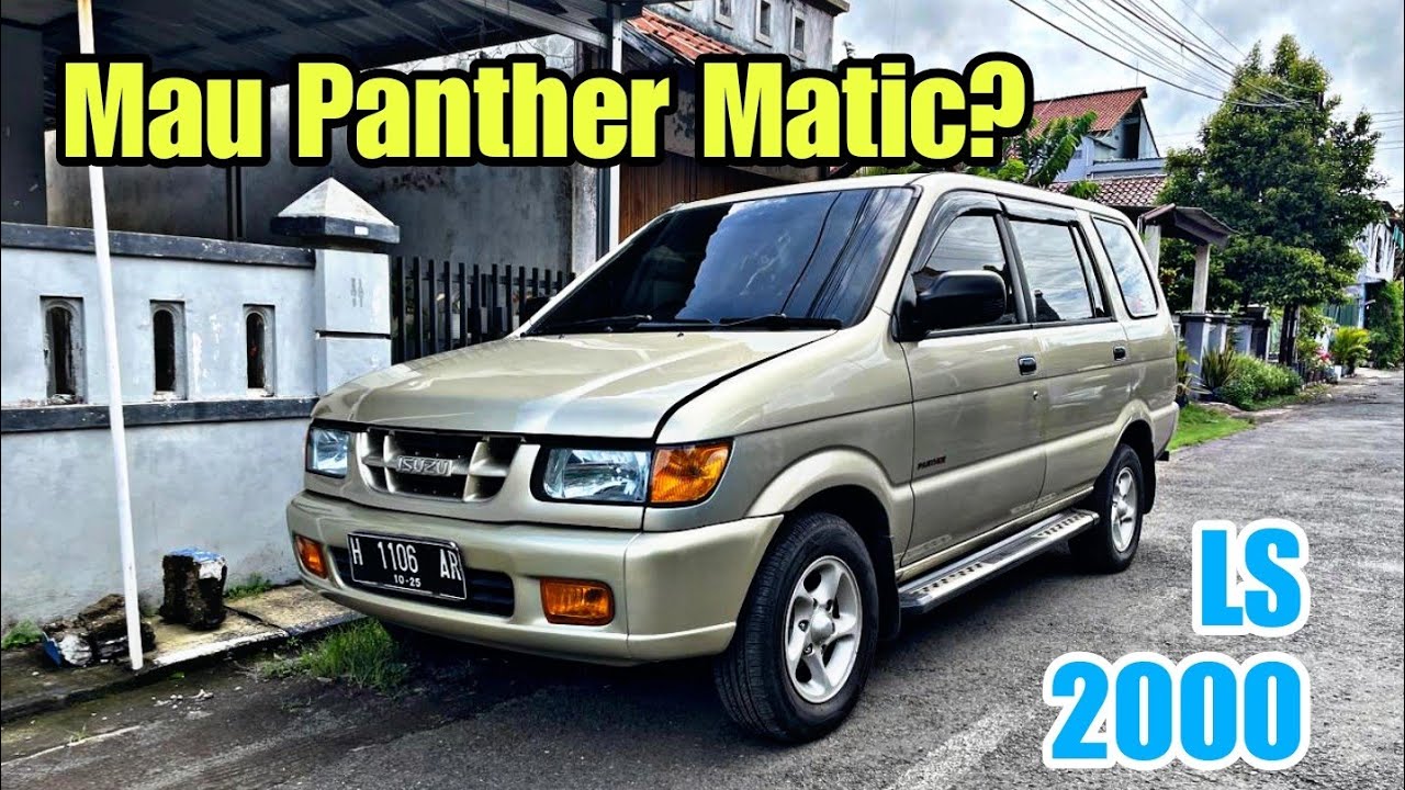 Isuzu Panther Capsule LS 2000, экономичный и комфортный семейный автомобиль