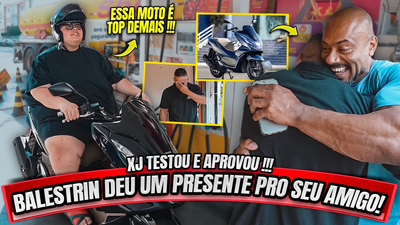 BALESTRIN PRESENTEOU UM AMIGO ESPECIAL - XJ TESTOU E APROVOU !!!