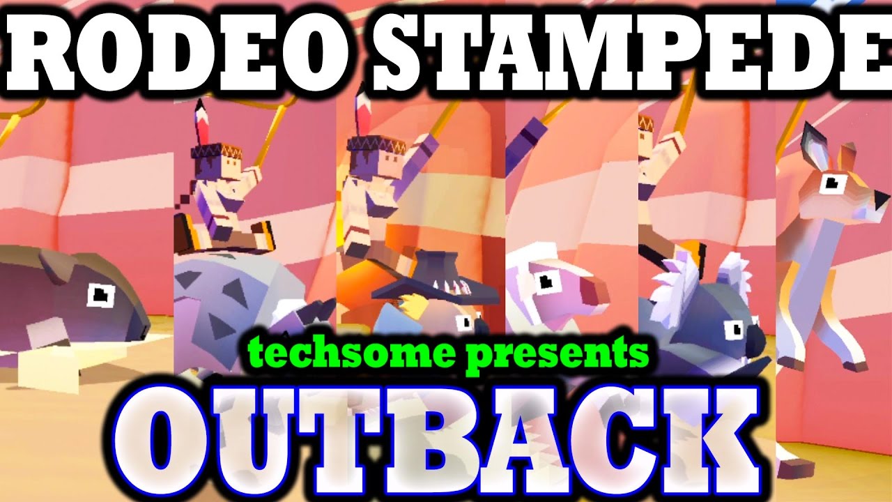 Rodeo Stampede - New Map, OUTBACK (Taming 6 New Animals)
