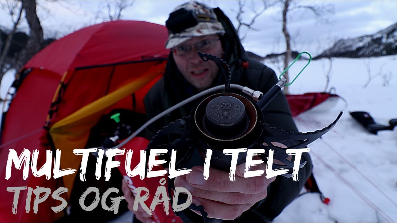 Bruk av Multifuel i telt