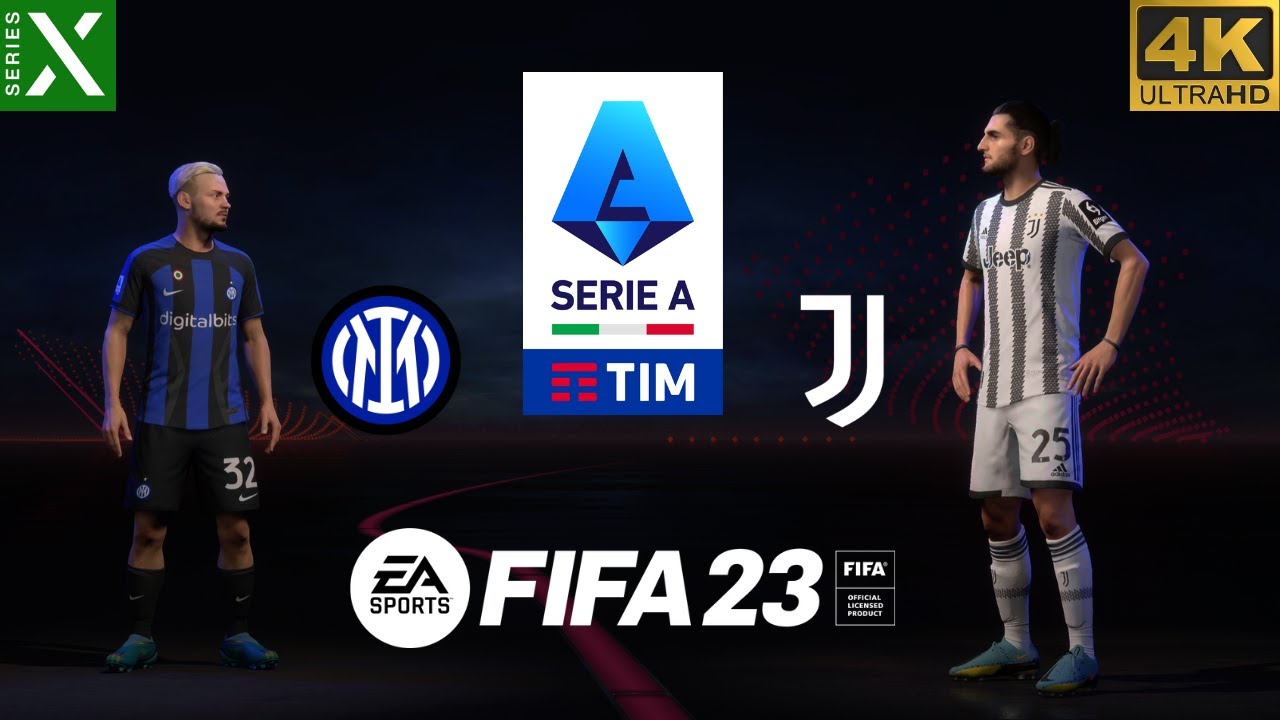 FIFA 23 - Inter vs Juventus | Serie A | Series X Gameplay [4K 60FPS]