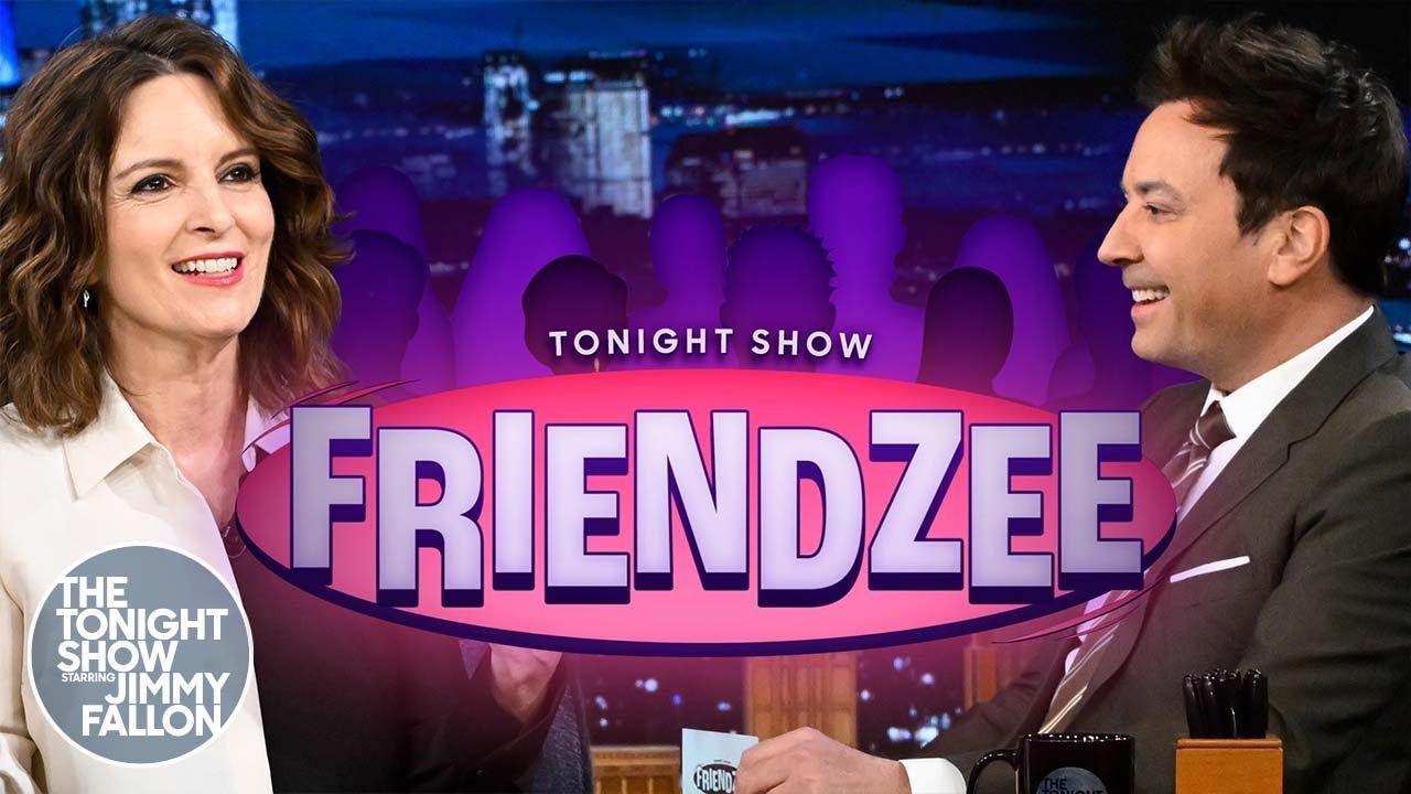 Friendzee with Tina Fey | The Tonight Show Starring Jimmy Fallon