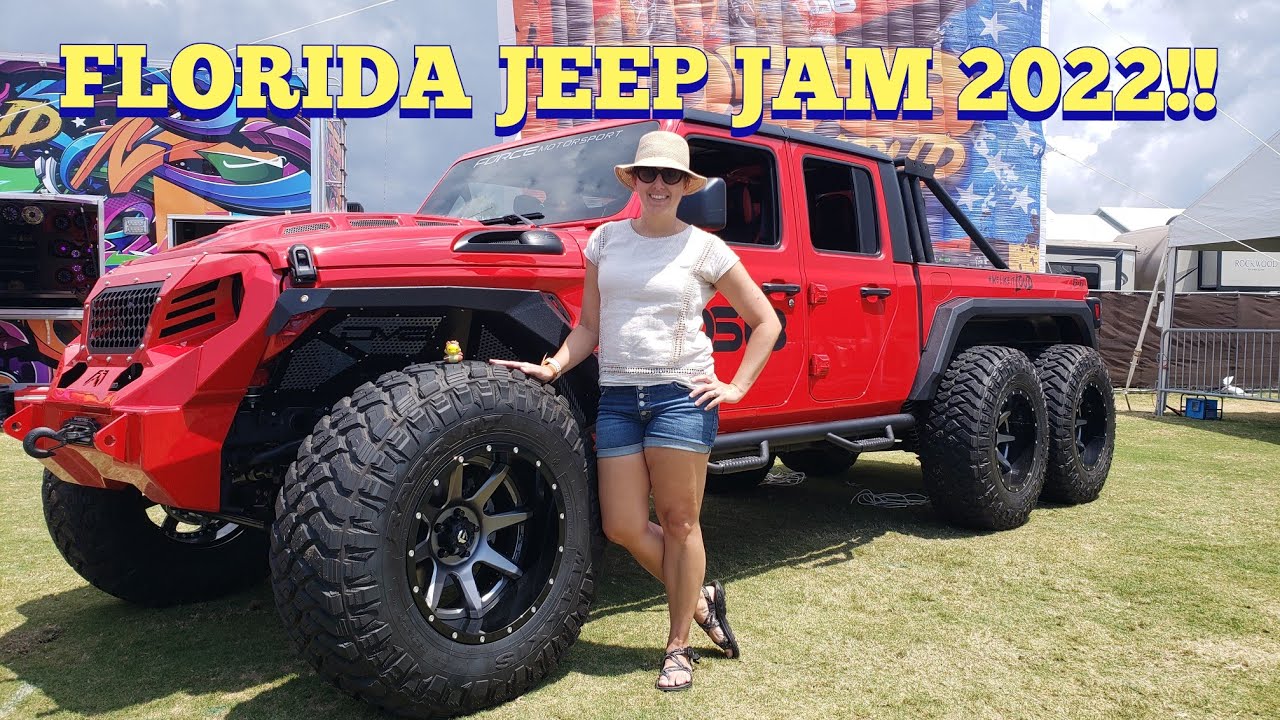 Florida Jeep Jam 2022 | Panama City Beach, Florida | Vendor Show and Wheeling