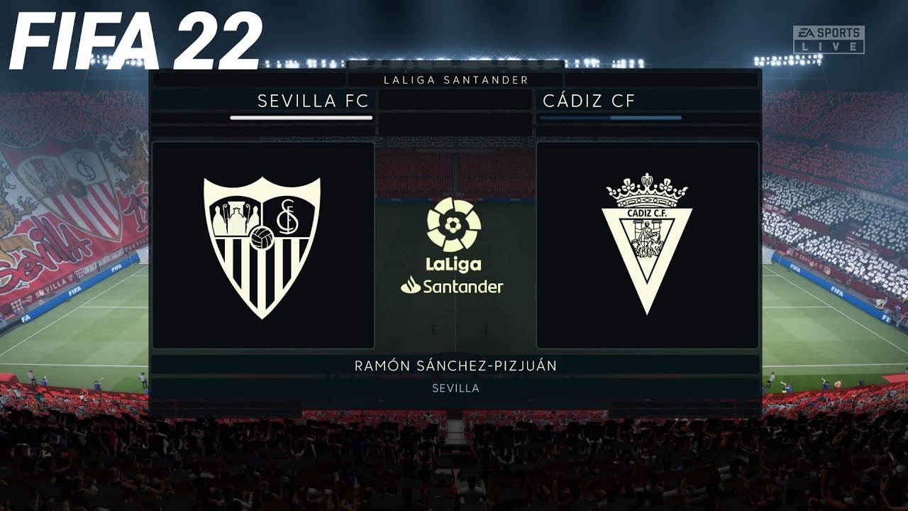 FIFA 22 - Sevilla FC vs Cadiz CF - La Liga | PS4