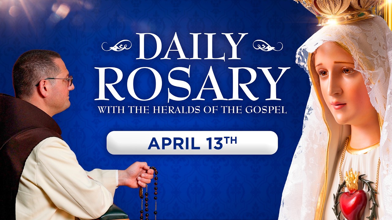 DAILY ROSARY | Monday, April 13th | Joyful Mysteries #rosary