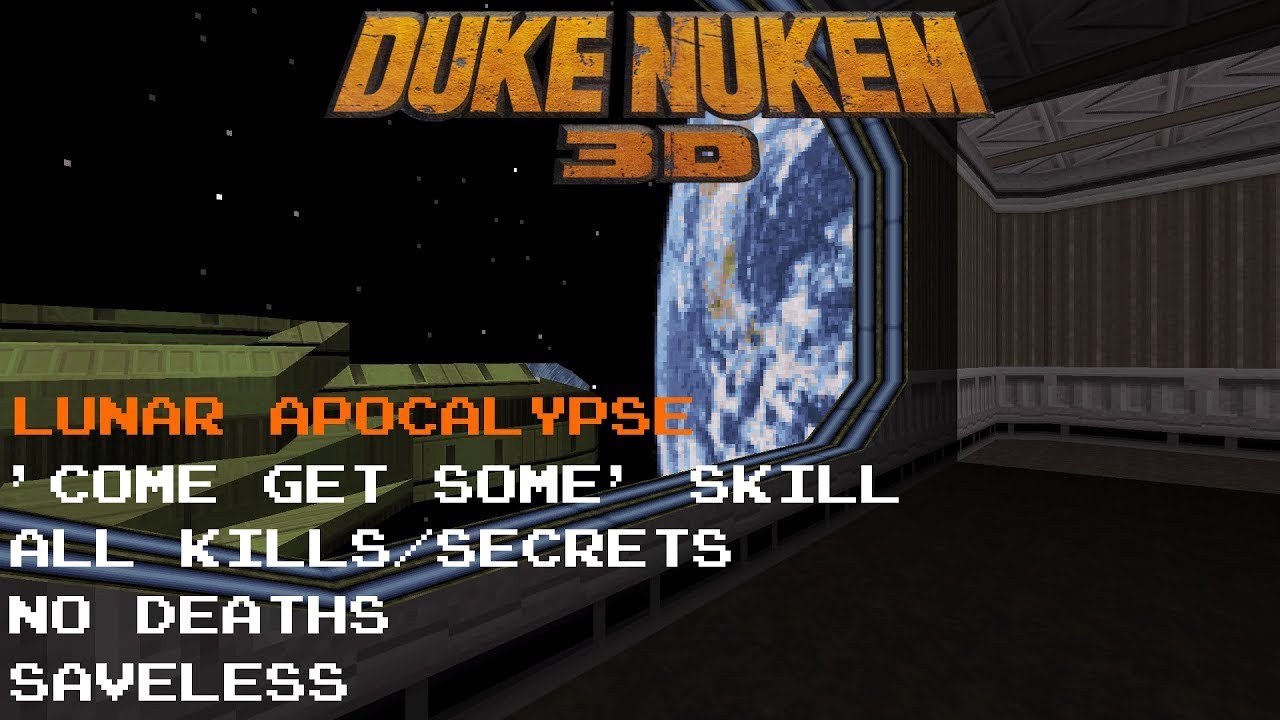 Duke Nukem 3D Atomic Edition | Lunar Apocalypse (Come Get Some 100 %)